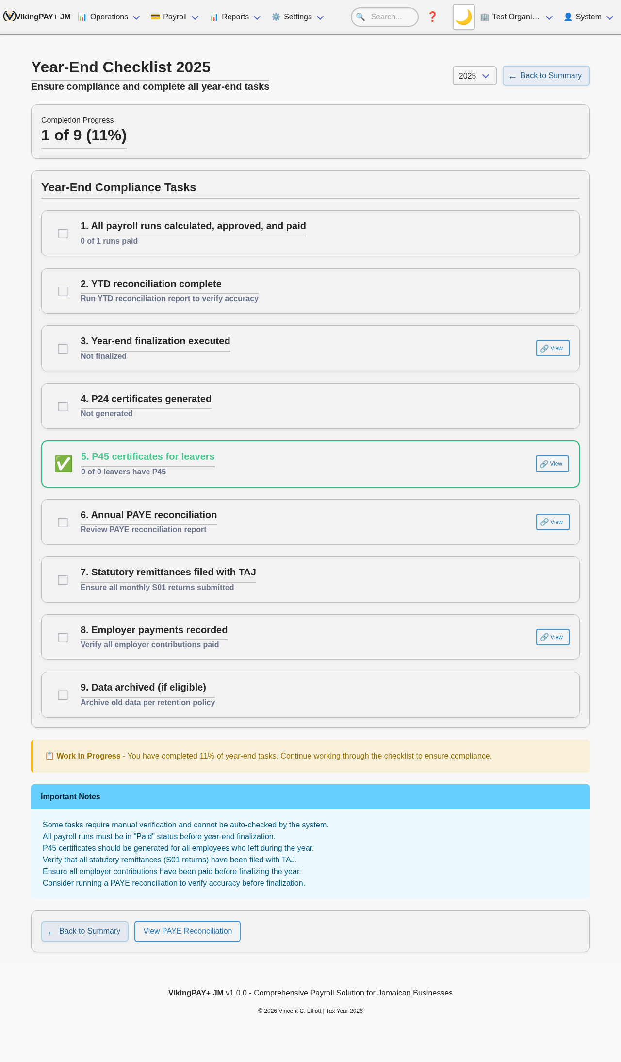 The VikingPAY+ year-end checklist